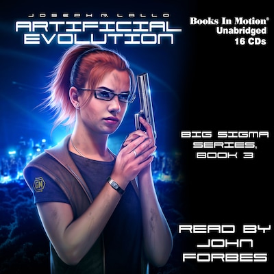 Artificial Evolution – omslag til lydbogen af Joseph R Lallo