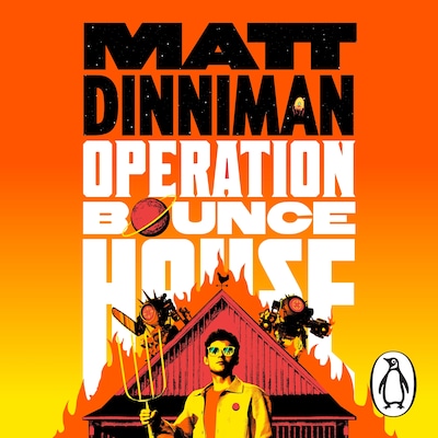 Operation Bounce House – omslag til lydbogen af Matt Dinniman