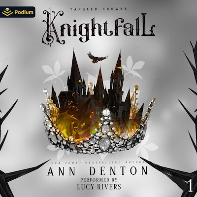 Knightfall – omslag til lydbogen af Ann Denton