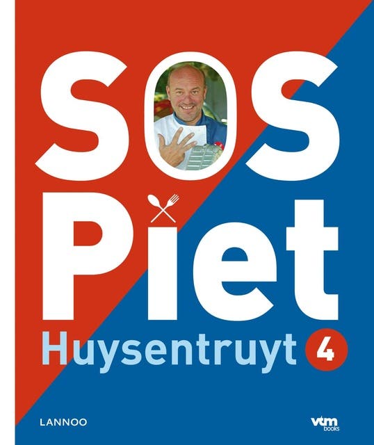 SOS Piet 4 – omslag van het luisterboek van Piet Huysenruyt