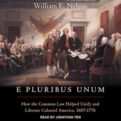 E Pluribus Unum – omslag til lydbogen af William E. Nelson