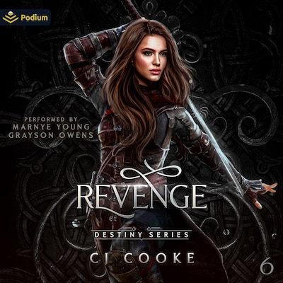 Revenge – omslag til lydbogen af CJ Cooke