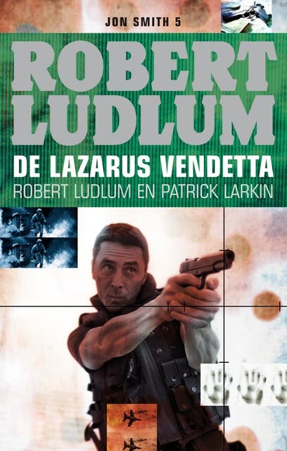 De lazarus vendetta – omslag van het luisterboek van Patrick Larkin,Robert Ludlum