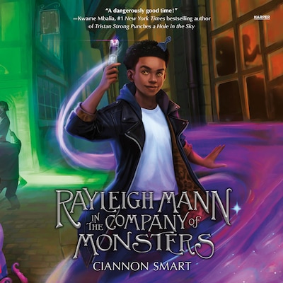 Rayleigh Mann in the Company of Monsters – okładka audiobooka, autor Ciannon Smart