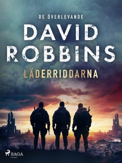 Läderriddarna – omslag till ljudboken av David Robbins