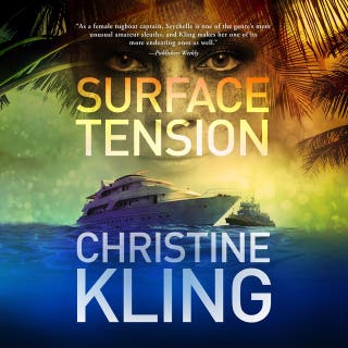 Surface Tension – omslag till ljudboken av Christine Kling