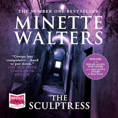 The Sculptress – omslag til lydbogen af Minette Walters
