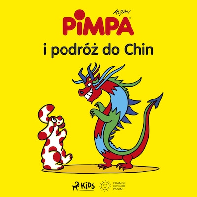 Pimpa i podróż do Chin – okładka audiobooka, autor Altan