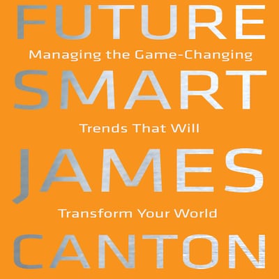 Future Smart – omslag til lydbogen af James Canton