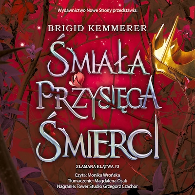 Śmiała przysięga śmierci (II wydanie) – okładka audiobooka, autor Brigid Kemmerer