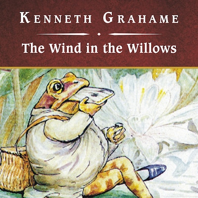 The Wind in the Willows, with eBook – omslag til lydbogen af Kenneth Grahame