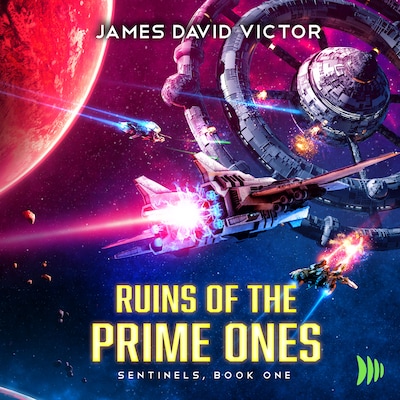 Ruins of the Prime Ones – omslag til lydbogen af James David Victor