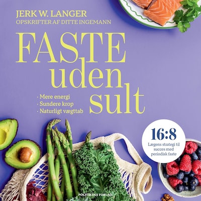 Faste uden sult – omslag til lydbogen af Ditte Ingemann, Jerk w. Langer