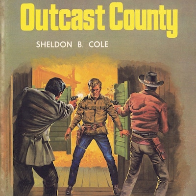 Outcast County – omslag til lydbogen af Sheldon B Cole
