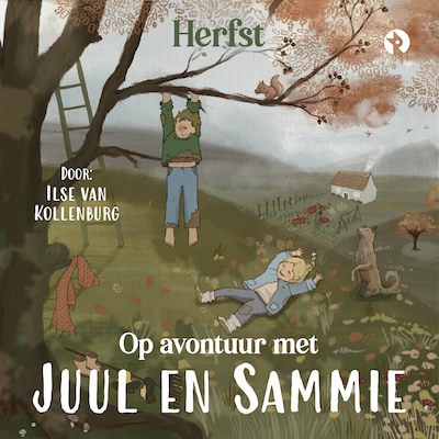 Op avontuur met Juul en Sammie; Herfst – omslag van het luisterboek van Ilse van Kollenburg
