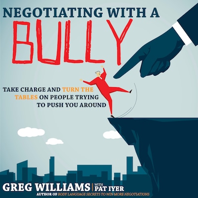 Negotiating with a Bully – omslag til lydbogen af Greg Williams