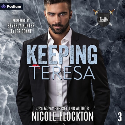 Keeping Teresa – omslag til lydbogen af Nicole Flockton