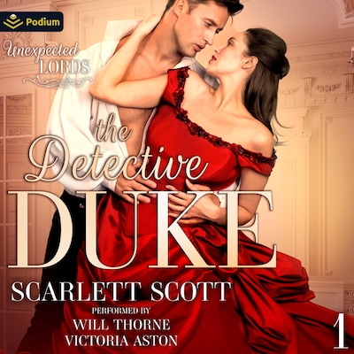 The Detective Duke – omslag til lydbogen af Scarlett Scott
