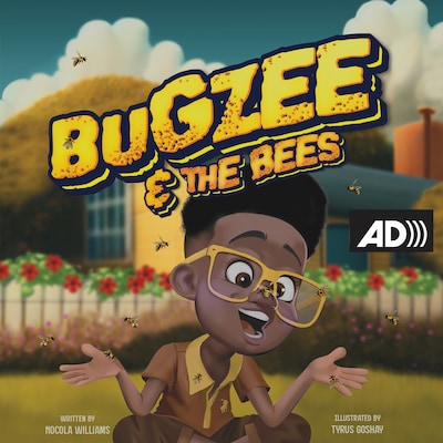Bugzee and the Bees – omslag til lydbogen af Nocola Williams