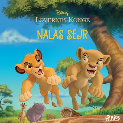 Disney Løvernes konge - Nalas sejr – omslag til lydbogen af Disney