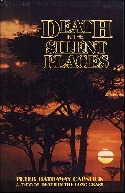 Death in the Silent Places – omslag til lydbogen af Peter Hathaway Capstick