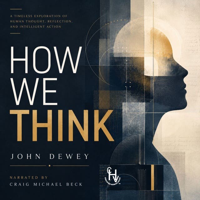 How We Think – omslag til lydbogen af John Dewey