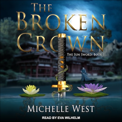 The Broken Crown – omslag til lydbogen af Michelle West