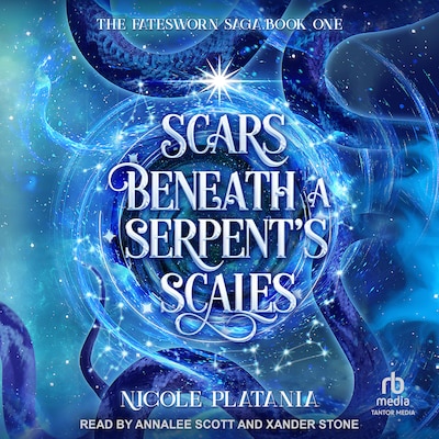 Scars Beneath a Serpent's Scales – omslag til lydbogen af Nicole Platania