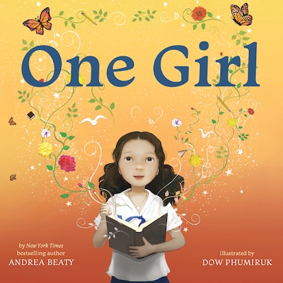 One Girl – omslag til lydbogen af Andrea Beaty