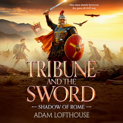Tribune and the Sword - Shadow of Rome - The thrilling BRAND NEW addition to Adam Lofthouse's action-packed series for 2026, Book 3 (Unabridged) – omslag til lydbogen af Adam Lofthouse