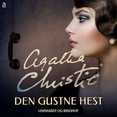 Den gustne hest – omslag til lydbogen af Agatha Christie