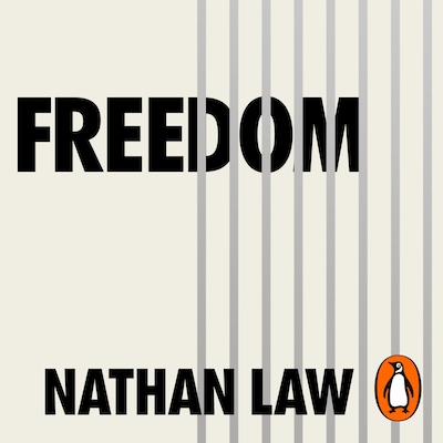 Freedom – omslag til lydbogen af Nathan Law, Evan Fowler
