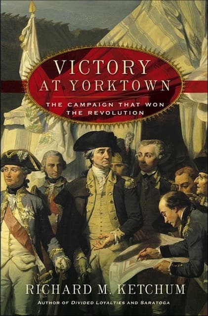 Victory at Yorktown: The Campaign That Won the Revolution – omslag til lydbogen af Richard M Ketchum
