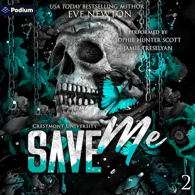 Save Me – omslag til lydbogen af Eve Newton