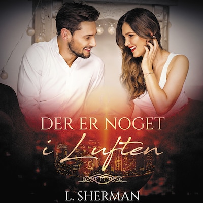 Der er noget i luften – omslag til lydbogen af L. Sherman
