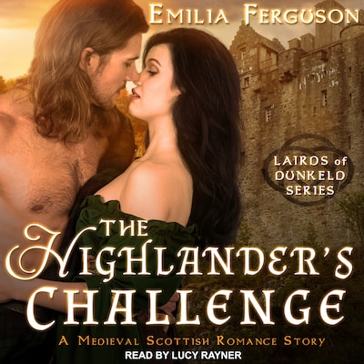 The Highlander’s Challenge – omslag til lydbogen af Emilia Ferguson