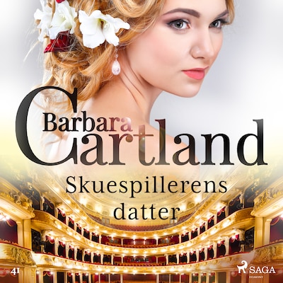 Skuespillerens datter – omslag til lydbogen af Barbara Cartland