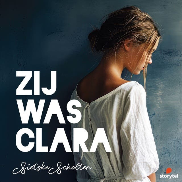 Zij was Clara – omslag van het luisterboek van Sietske Scholten