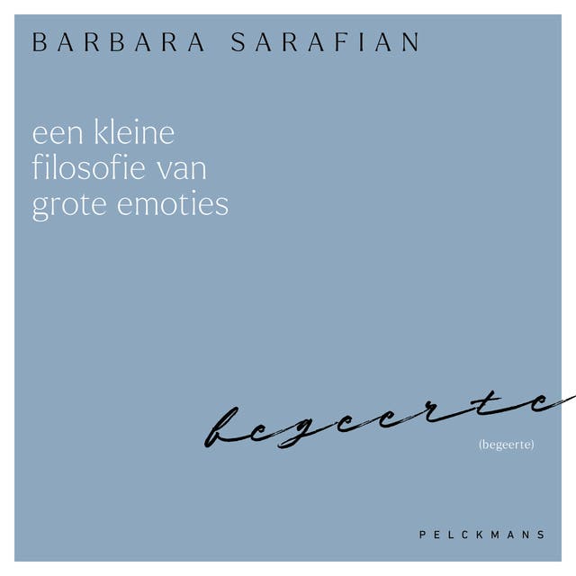 Begeerte – omslag van het luisterboek van Barbara Sarafian
