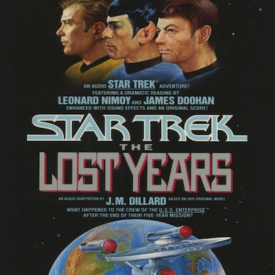 Star Trek: The Lost Years – omslag til lydbogen af J.M. Dillard