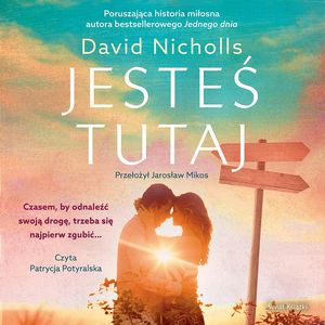 Jesteś tutaj – okładka audiobooka, autor David Nicholls