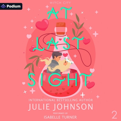 At Last Sight – omslag til lydbogen af Julie Johnson