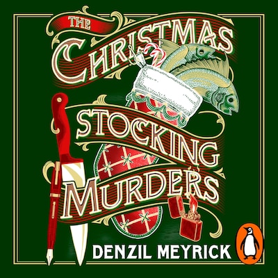 The Christmas Stocking Murders – omslag til lydbogen af Denzil Meyrick