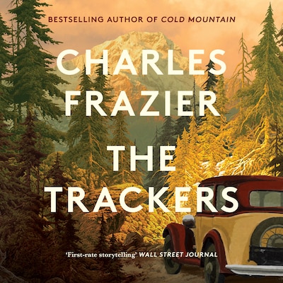 The Trackers – omslag til lydbogen af Charles Frazier
