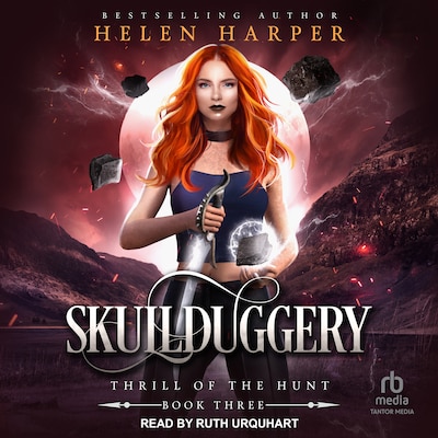 Skullduggery – omslag til lydbogen af Helen Harper