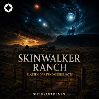 Skinwalker ranch – Platsen där fenomenen möts – omslag till ljudboken av Siriusakademin