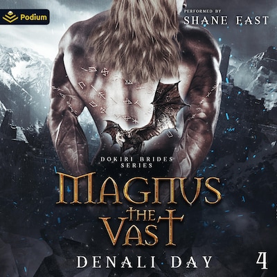 Magnus the Vast – omslag til lydbogen af Denali Day