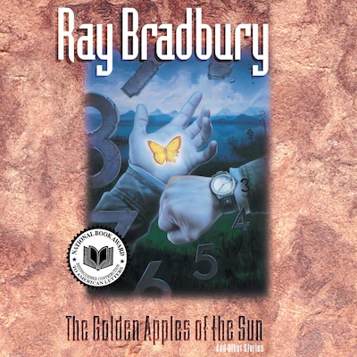 The Golden Apples of the Sun – omslag til lydbogen af Ray Bradbury
