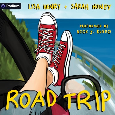 Road Trip – omslag til lydbogen af Lisa Henry, Sarah Honey
