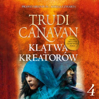 Klątwa Kreatorów – okładka audiobooka, autor Trudi Canavan